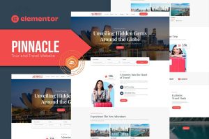 Download Pinnacle - Tour and Travel Elementor Template Kit