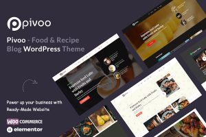 Download Pivoo - Food & Recipe Blog WordPress Theme