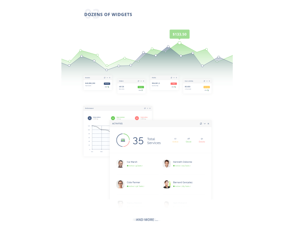 Download PlayKit - Web Application Kit & Dashboard admin, app, application, bootstrap, charts, crm, D3, dashboard, kit, panel, Ra-Themes, software