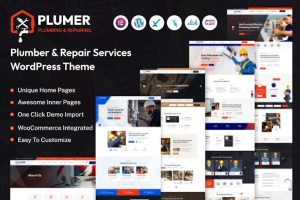 Download Plumer - Plumbing & Repair Services WordPress Them