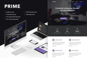 Download Prime - Responsive Email + Themebuilder Access High quality responsive email newsletter template | MailChimp | Campaign Monitor supported