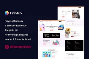 Download Printco - Printing Company & Services Elementor Template Kit