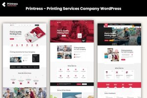 Download Printress - Printing Services Company WordPress