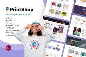 Download Printshop - Printing Business Elementor Template Kit