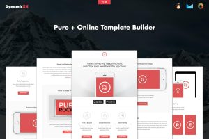 Download Pure - Responsive APP Email Template Pure - Responsive APP Email Template + Online Builder. Promote your App with this Professional email