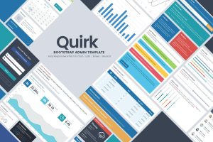 Download Quirk Bootstrap Admin Template