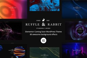 Download Rabbit - Elementor Coming Soon WordPress Theme