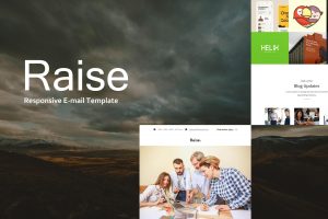 Download Raise Mail - Responsive E-mail Template