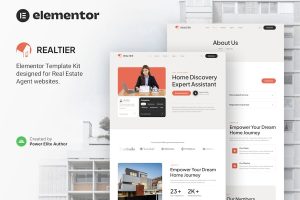 Download Realtier – Real Estate & Property Agent Elementor Template Kit