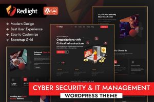 Download Redlight Cyber Security & IT Management WordPress