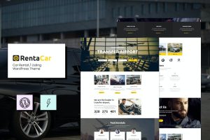 Download Rentacar - Car Rental / Listing WordPress Theme
