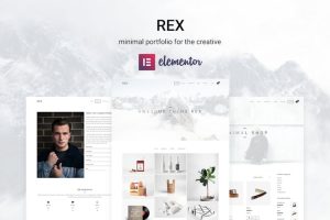 Download Rex - Minimal WordPress Portfolio Theme