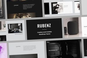 Download Rubenz – Creative AJAX Elementor Theme