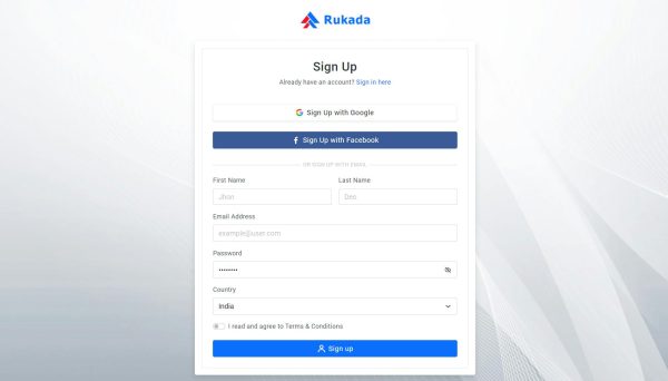 Download Rukada - Responsive Bootstrap 5 Admin Template