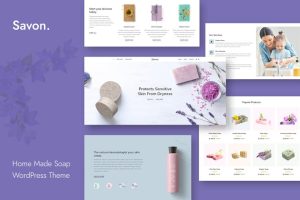 Download Savon - Handmade, Organic Shop WordPress Theme