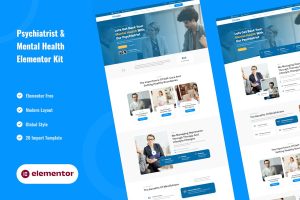 Download Sikiater - Psychiatrist & Mental Health Service Elementor Template Kit