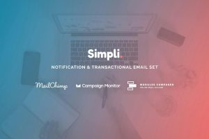 Download Simpli - Notification Email Templates Simpli - Notification & Transactional Email Templates with Online Builder