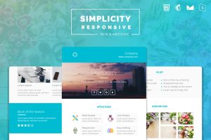 Download Simplicity Responsive Email Template | Version 2 Simplicity Responsive Email Template Covers almost all Mail Services