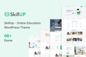 Download SkillUp - Online Education WordPress Theme