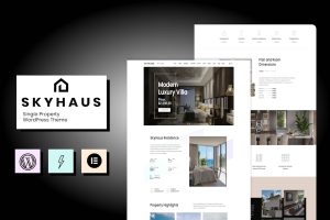 Download Skyhaus - Single Property One Page Theme