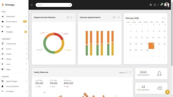 Download Snoopy - Multipurpose Bootstrap Admin Dashboard Multipurpose Bootstrap Admin Dashboard Template + UI Kit