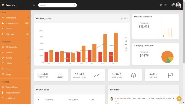 Download Snoopy - Multipurpose Bootstrap Admin Dashboard Multipurpose Bootstrap Admin Dashboard Template + UI Kit