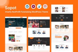 Download Sopot - Charity Fundraising WordPress Theme
