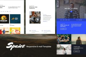 Download Spaice  Mail - Responsive E-mail Template
