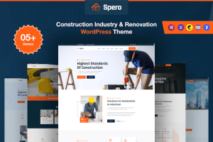 Download Spero - Construction Industry WordPress Theme