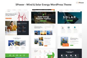 Download SPower - Wind & Solar Energy WordPress Theme
