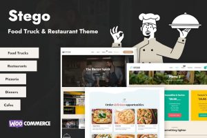 Download Stego - Food Truck & Restaurant Theme