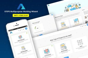 Download Steps - Multipurpose Working Wizard with Branches Create your Wizard form easly with Multi Branches support