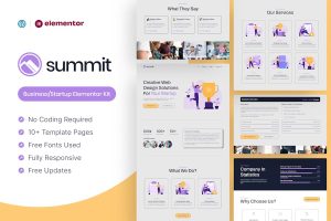 Download Summit - Business and Startup Template Kit