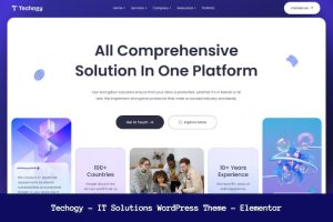 Download Techogy - IT Solutions WordPress Theme