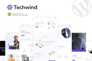 Download Techwind - Multipurpose Landing WordPress Theme
