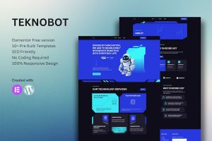 Download Teknobot - AI & Robotics Elementor Template Kit
