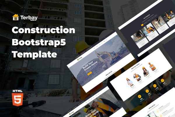 Download Terbay - Construction Bootstrap5 Template Terbay – Construction Bootstrap5 Template is a dynamic, versatile, and modern Bootstrap 5 Template