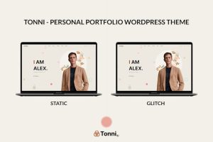 Download Tonni - Personal Portfolio WordPress Theme