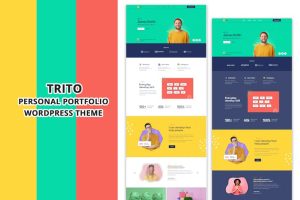 Download Trito - Personal Portfolio WordPress Theme