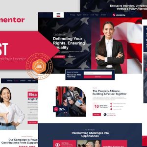 Download Trust - Political Candidate Leader Elementor Template Kit