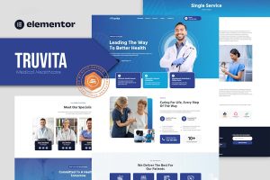Download Truvita - Medical Healthcare Elementor Template Kit