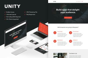 Download Unity - Responsive Email + Themebuilder Access High quality responsive email newsletter template | MailChimp | Campaign Monitor supported