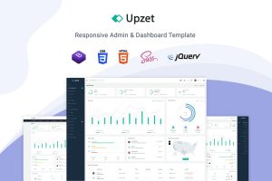 Download Upzet - Admin & Dashboard Template Upzet is a Bootstrap 5 based fully responsive admin dashboard template.
