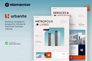 Download Urbanite – Architect & Real Estate Developer Elementor Template Kit