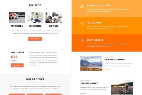 Download Verona - Responsive Email + StampReady Builder Verona is clean and modern email template is awesome design for your corporate and business email.