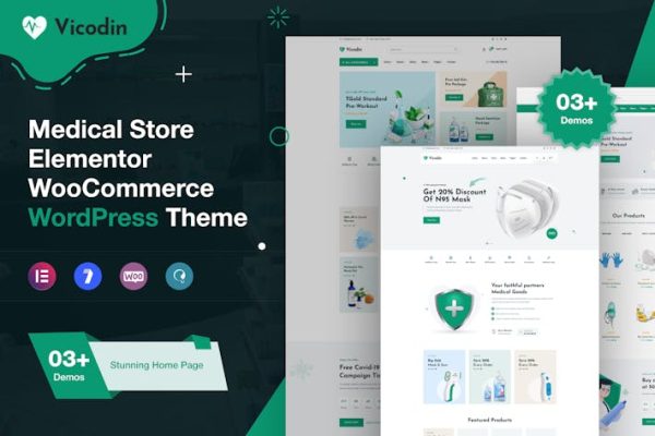 Download Vicodin - Medical Store WordPress Theme