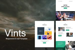 Download Vints Mail - Responsive E-mail Template