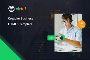 Download Virtuf - Creative Agency Bootstrap 5 Template