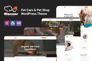 Download Wanzor - Pet WordPress Theme
