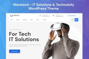 Download Waretech - IT Solutions WordPress Theme